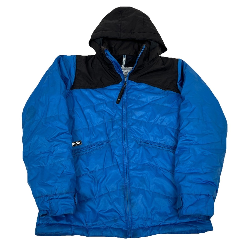 Burton Women's The White Collection DryRide Blue Ski Snowboard Jacket Medium **
